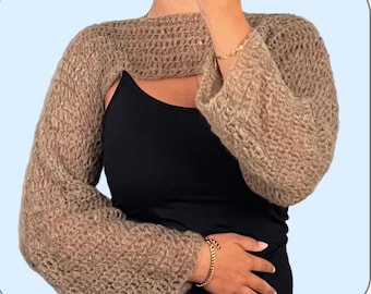 Wzór na bolerko - do pobrania w PDF