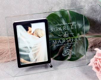 Personalized Wedding Frame, Personalized Photo Frame,Gift For Anniversary, Engagement, Wedding Souvenir Frames, Gift For Bride, Wedding Gift