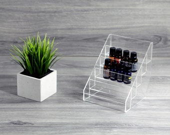 Acrylic Storage Organizer, Nail Polish Storage Shelf,Essential Oil Holder,Acrylic Shelf, Cosmetics Jewelry Display Stand, Lipstick Organizer