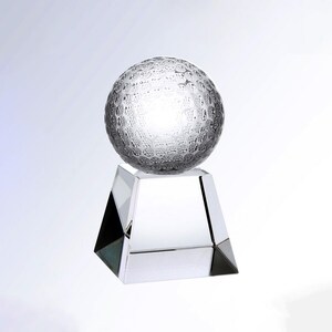 Personalized Crystal Golf Tournament Award - Custom Award - Golf Tournament Gift - Golf Award - Crystal Award