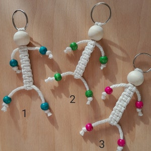keychain, macrame