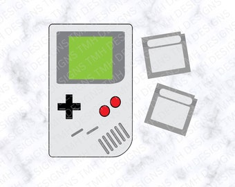Gameboy SVG - Classic Game SVG - Digital Download eps dxf png