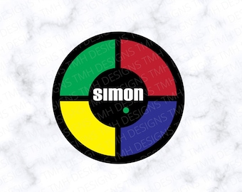 Simon Game SVG - Eighty's Game SVG Digital Download eps dxf png