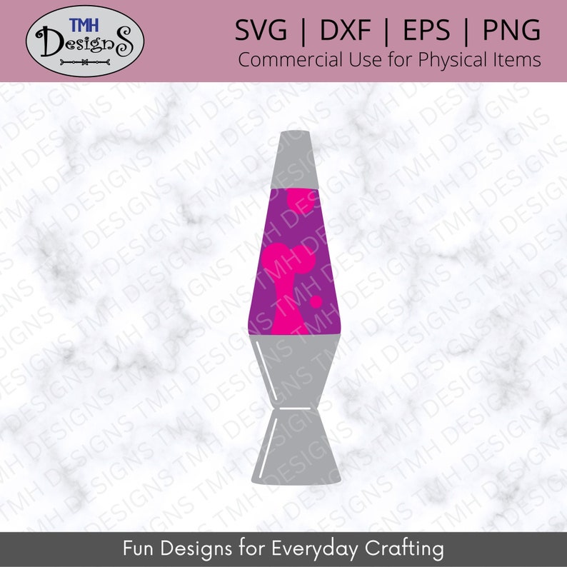 Lava Lampe SVG Classic Lamp SVG Digital Download eps dxf png Bild 1