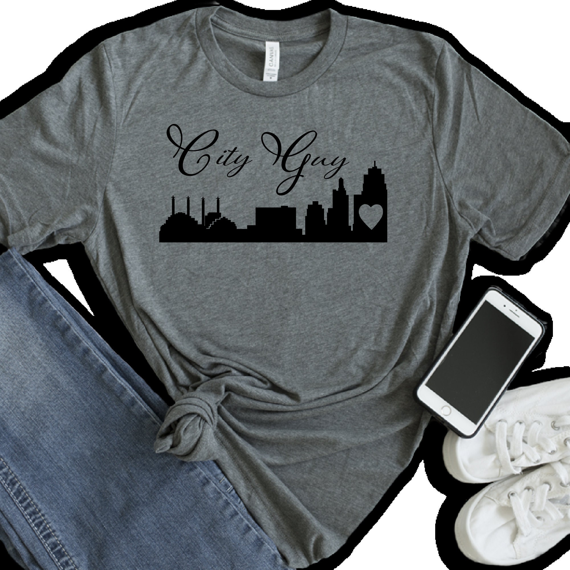 City Guy SVG - Landscape SVG - Kansas City SVG - Guy Svg Digital ...