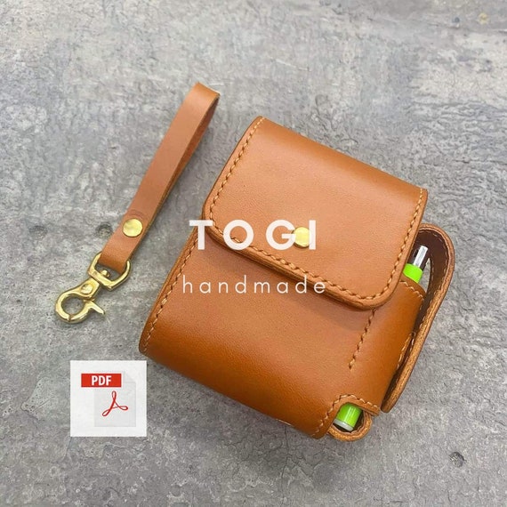 Leather Cigarette Case PDF Pattern, Handmade