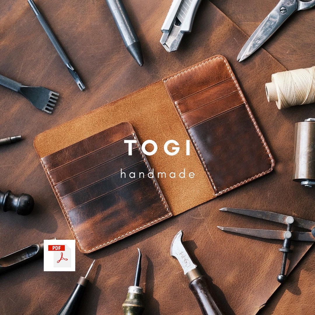 Pattern Leather Passport, Leather Passport, Pattern Passport, PDF