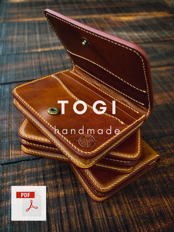 Pattern Leather Bifold Wallet Wallet PDF Pattern PDF Wallet - Etsy