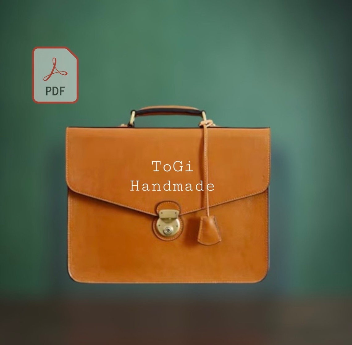 Leather Satchel Bag Pattern: PDF Template With Video - Etsy