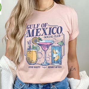 Gulf of Mexico Social Club Shirt, Mexico Beach Shirt, Anti Gulf Of America Shirt, Democrat Shirt,Gulf of Mexico Name Origin 1550