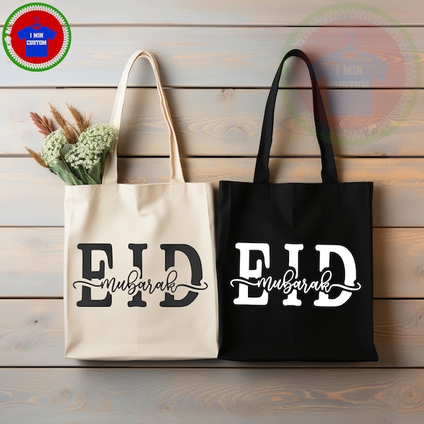 Eid Mubarek Tote Bag, Eid Gift Bag for Children, Eid Tote Bag, Ramadan Gift Bag