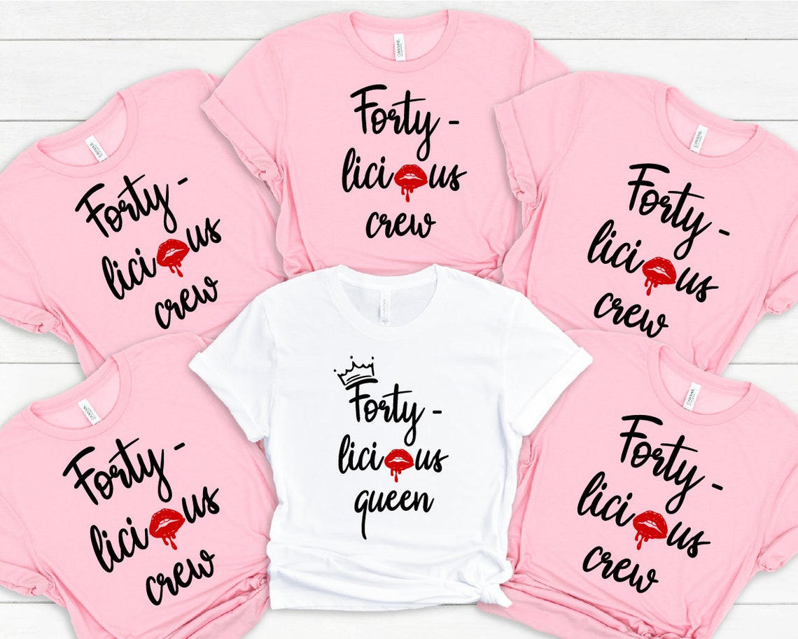 40th Birthday Party Outfit 40 and Fabulous Fortylicious Party - Etsy UK