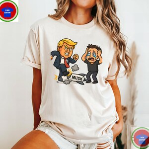 Funny Political Shirt  Anti Elon & Trump Meme Tee  Sarcastic Trending Comfort Colors Gift for Him Gift for Her