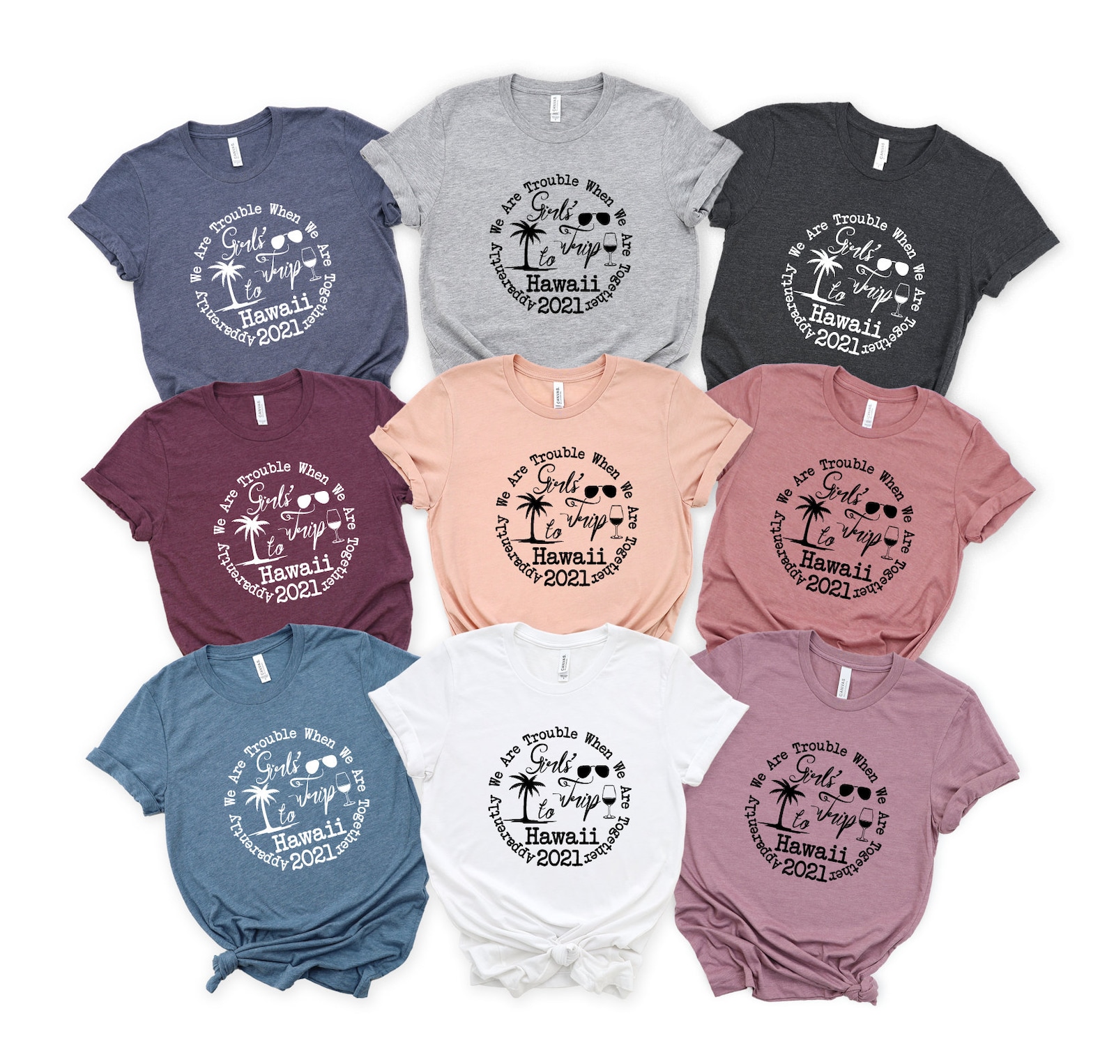 Girls' Trip Shirt Girls Vacation Shirt Girls Travel Road Etsy
