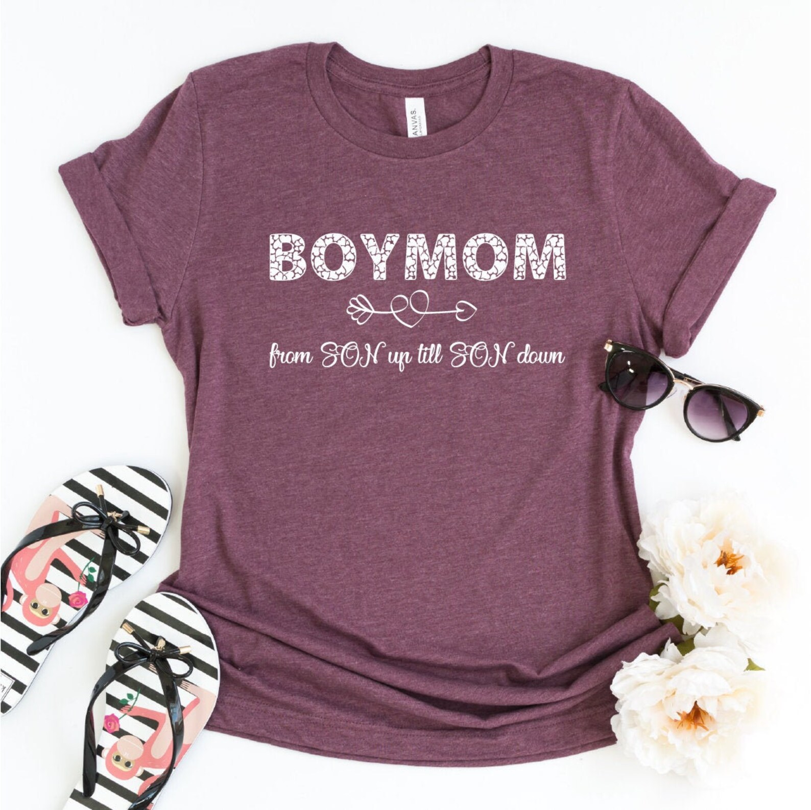 BOYMOM Shirt Boy Mama Shirt Mom of Boys Shirt From SON Etsy
