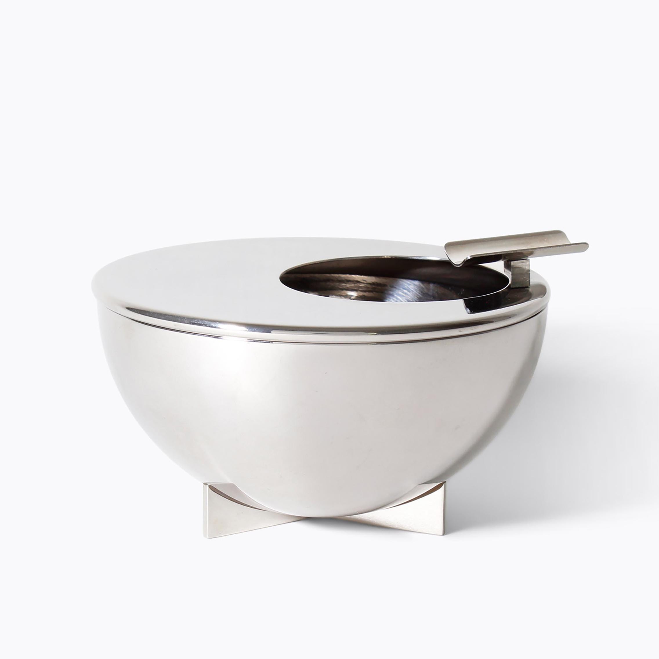 ☆ ALESSI ASHTRAY S ステンレスシルバー ☆ 美中古品