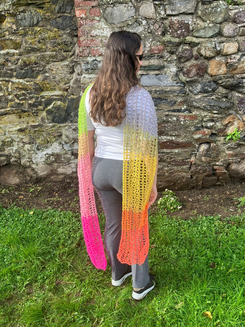 stitched shawl