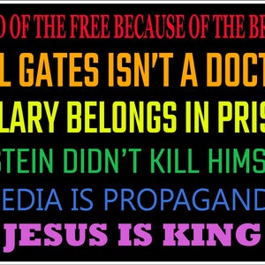 In This House We Believe Jesus is King American Patriot vinyl sticker, label, vinyl decal for car van truck bumper, hood, laptop, cellphone