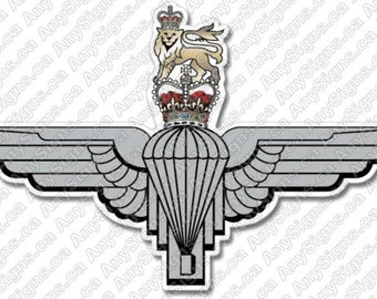 英国空挺連隊の紋章 – 英国空挺部隊のバッジ – エリート空挺部隊のロゴ