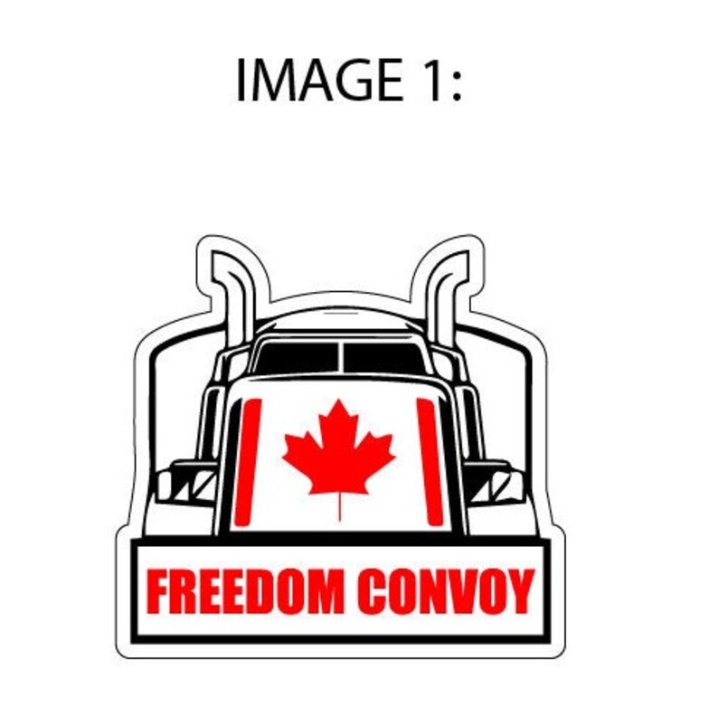 Canadian Trucker Freedom Convoy 2022 Support Fringe Minority Vinyl