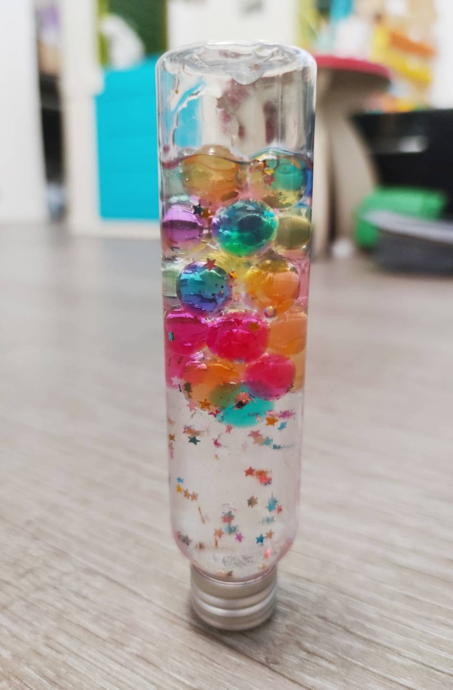 Sensory bottle 100 vegetable glycerin water beads and Etsy