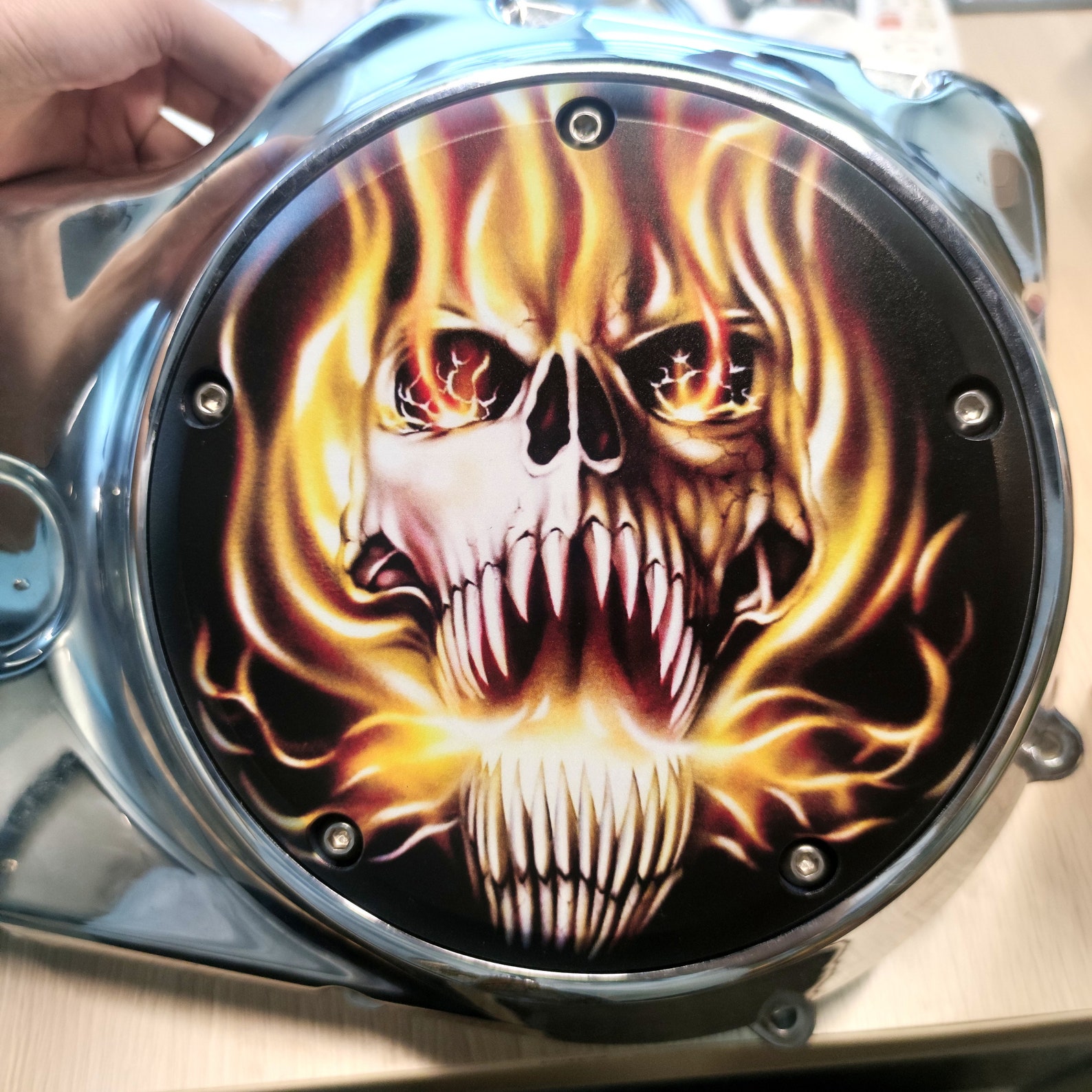 Custom Order Harley Davidson Derby Cover Timing Cover Etsy