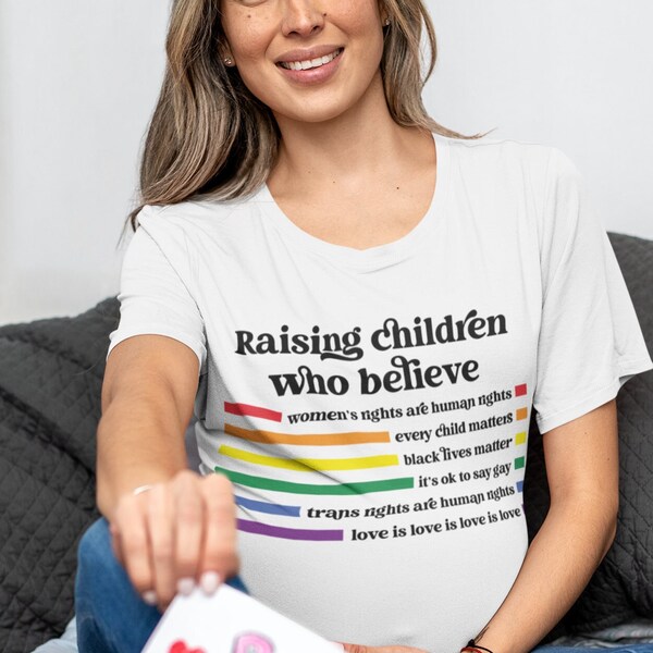 Raise Them Kind LGBT Ally Shirt Gay Pride Ally Shirt Human Rights Shirt Protest Shirt LGBTQ Equality Shirt Pro Choice Reproductive Rights