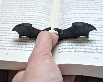 Book bat holder thumb page 3D nerd gift