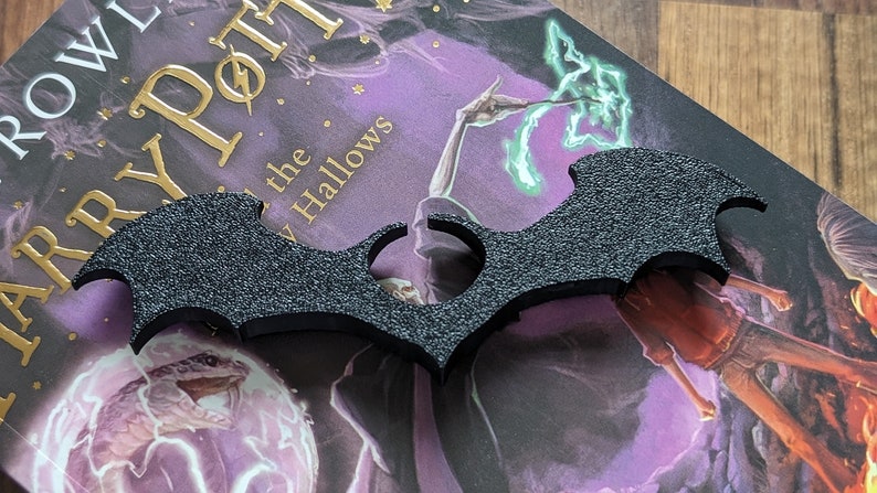 Book bat holder thumb page 3D nerd gift image 9