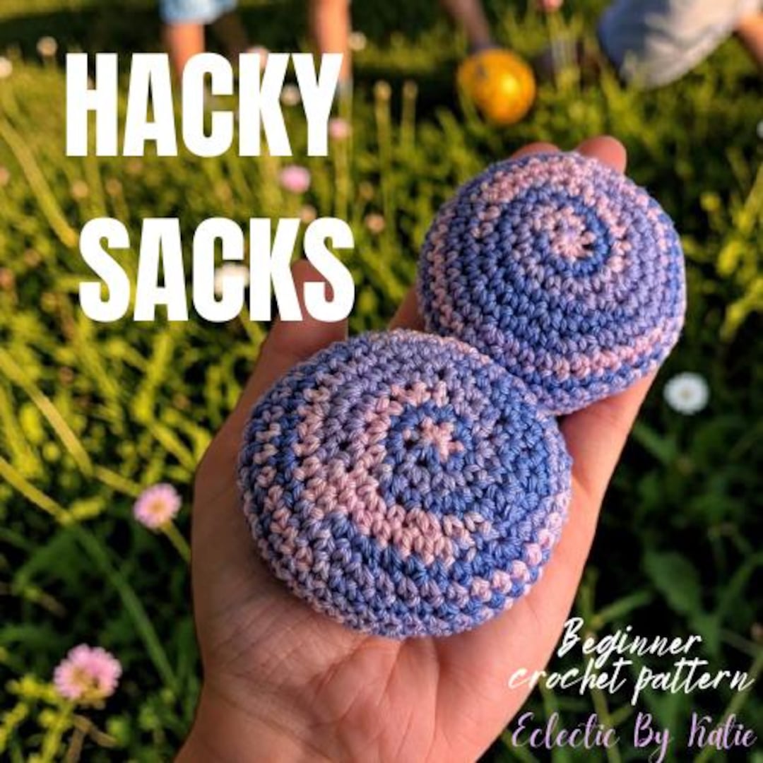 Footbag Hackysack Game Crochet Pattern With Free Video Tutorial - Etsy