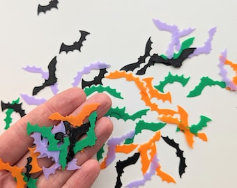 Bats confetti table decor 3D printed Halloween gothic decorations