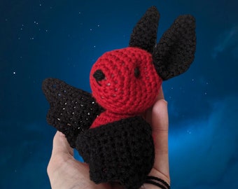 baby bat crochet pattern amigurumi digital download