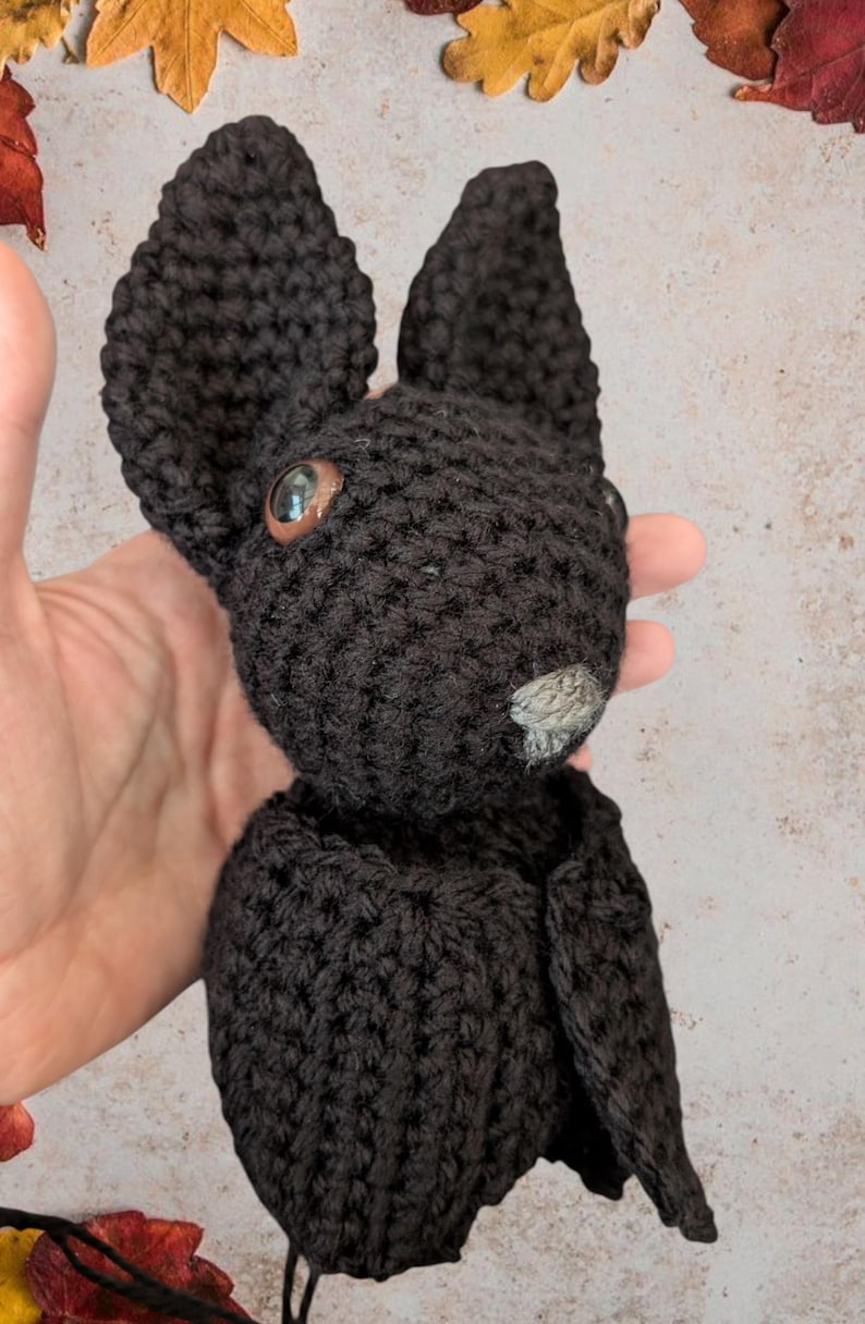Hanging Bat Plushie Crochet Pattern Amigurumi Digital Download - Etsy