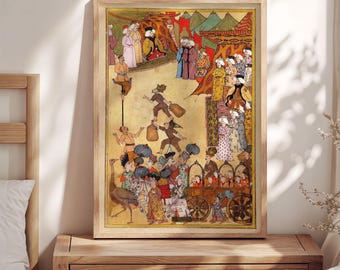 Ottoman Empire Art Print: 18th Century Islamic Wall Decor