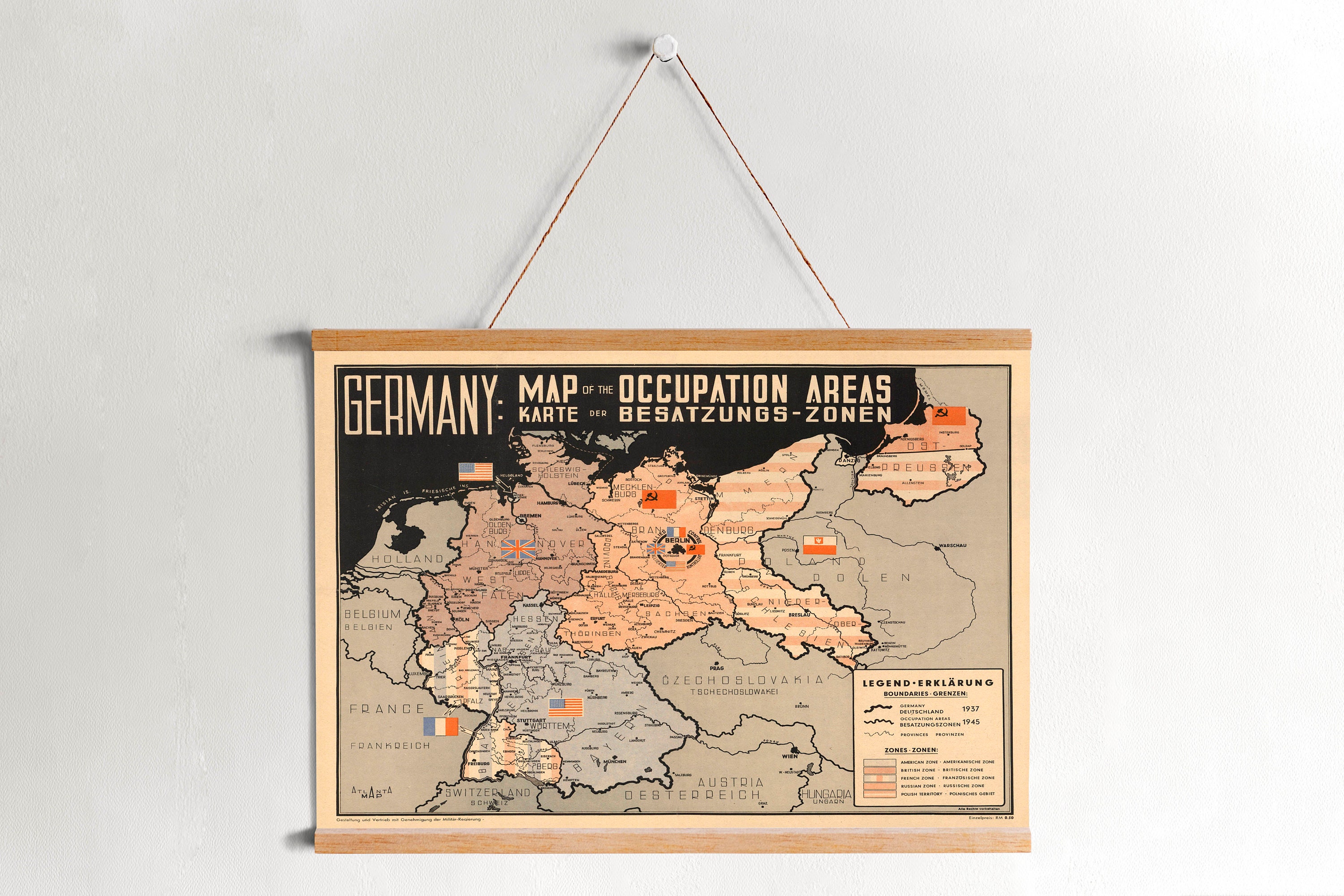 Wwii Germany Map - Etsy