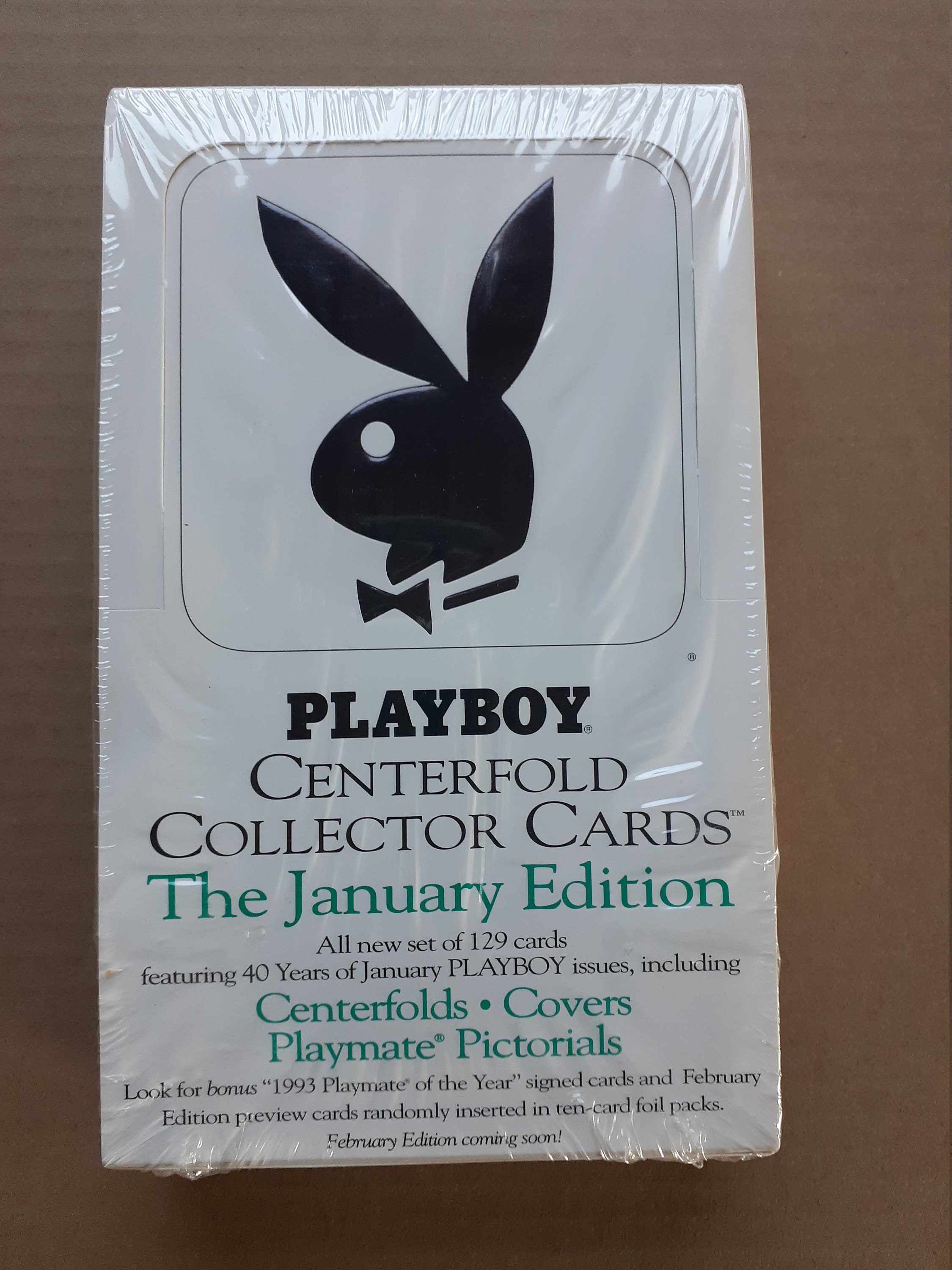 Playboy 1993 Centerfold Collector Cards January Edition