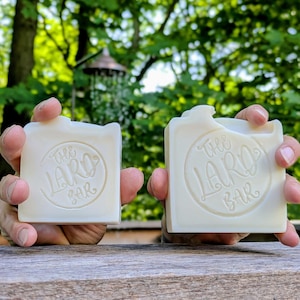 The Lard Bar Unscented Soap image 2