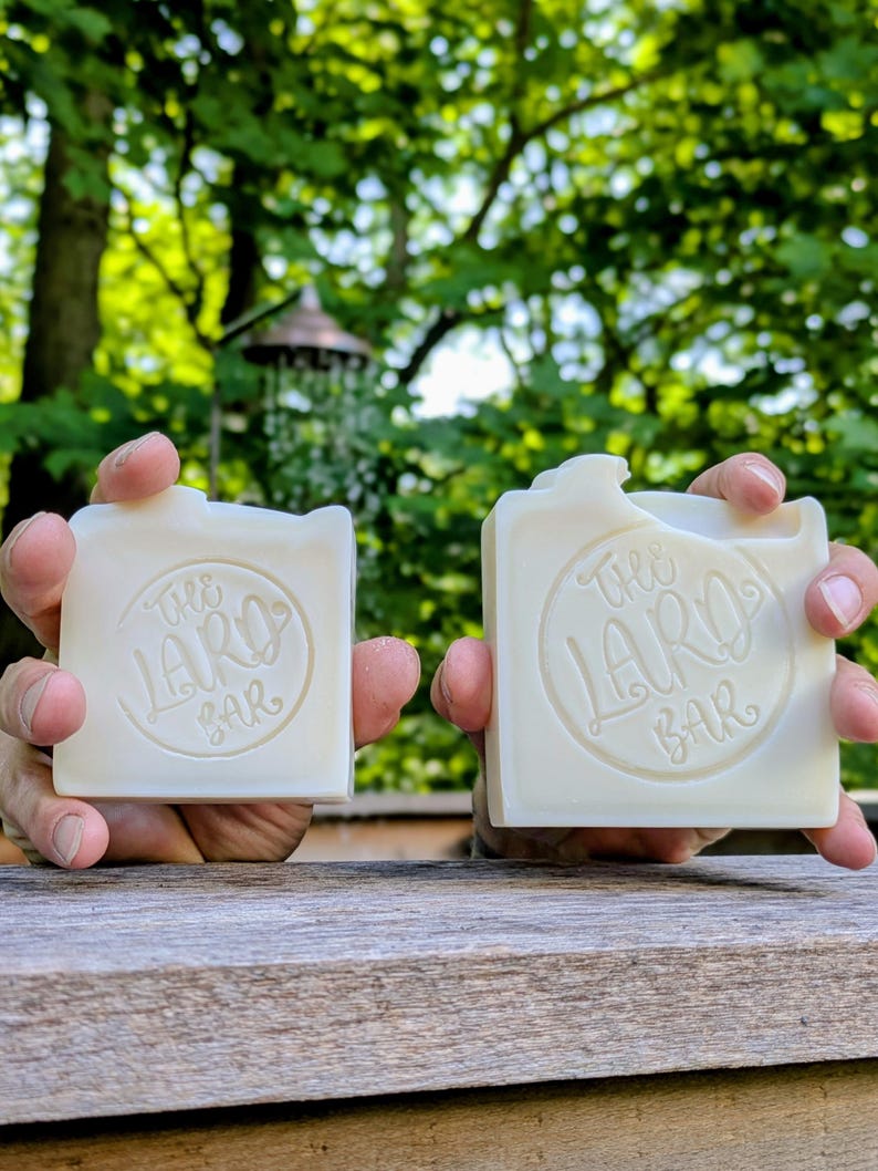 The Lard Bar Unscented Soap image 2
