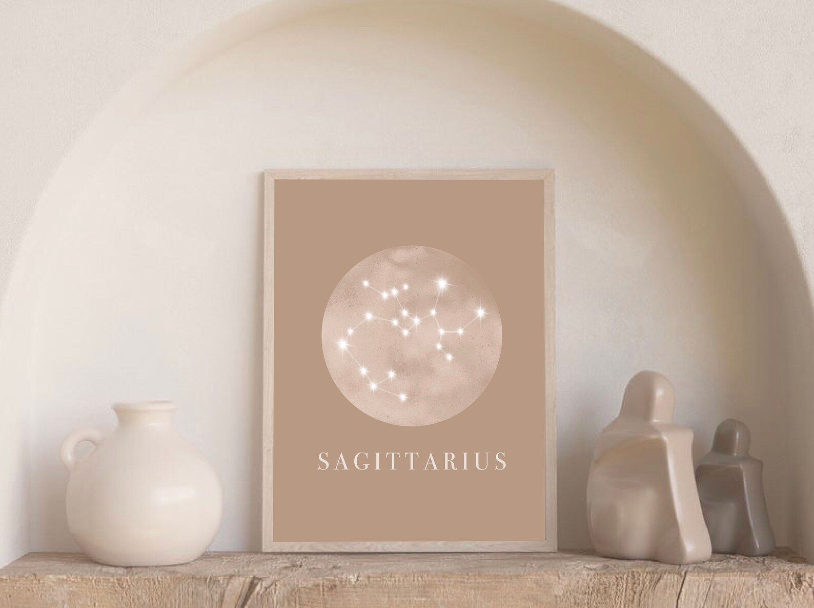 Sagittarius zodiac signs home decor wall teenagers room Etsy