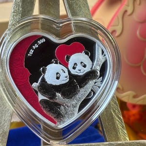 1 oz. silver coin chinese panda - Etsy 日本