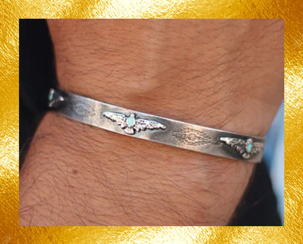 Navajo Bangle - Etsy