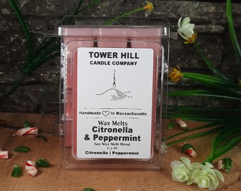 Wax Melts | Citronella & Peppermint | Tower Hill Candle Company