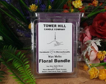 Wax Melts | Floral Bundle | Tower Hill Candle Company