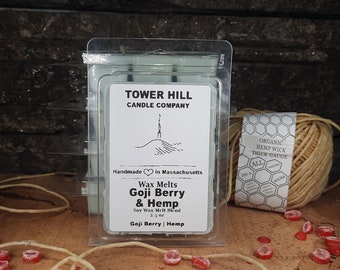 Wax Melts | Goji Berry & Hemp | Tower Hill Candle Company