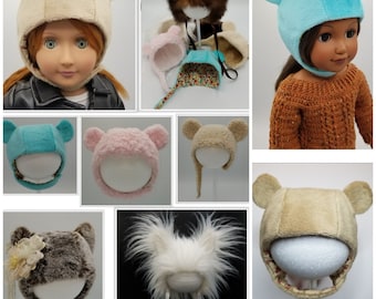 Helmet Hat Sewing Pattern For 18 Inch Dolls