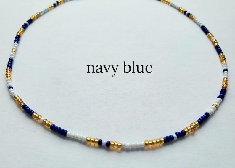 Beaded Necklace Beaded Choker Colorful Beaded Choker Necklace Seed Bead Necklace Minimalist Beaded Necklace Custom Gold Beaded Necklace