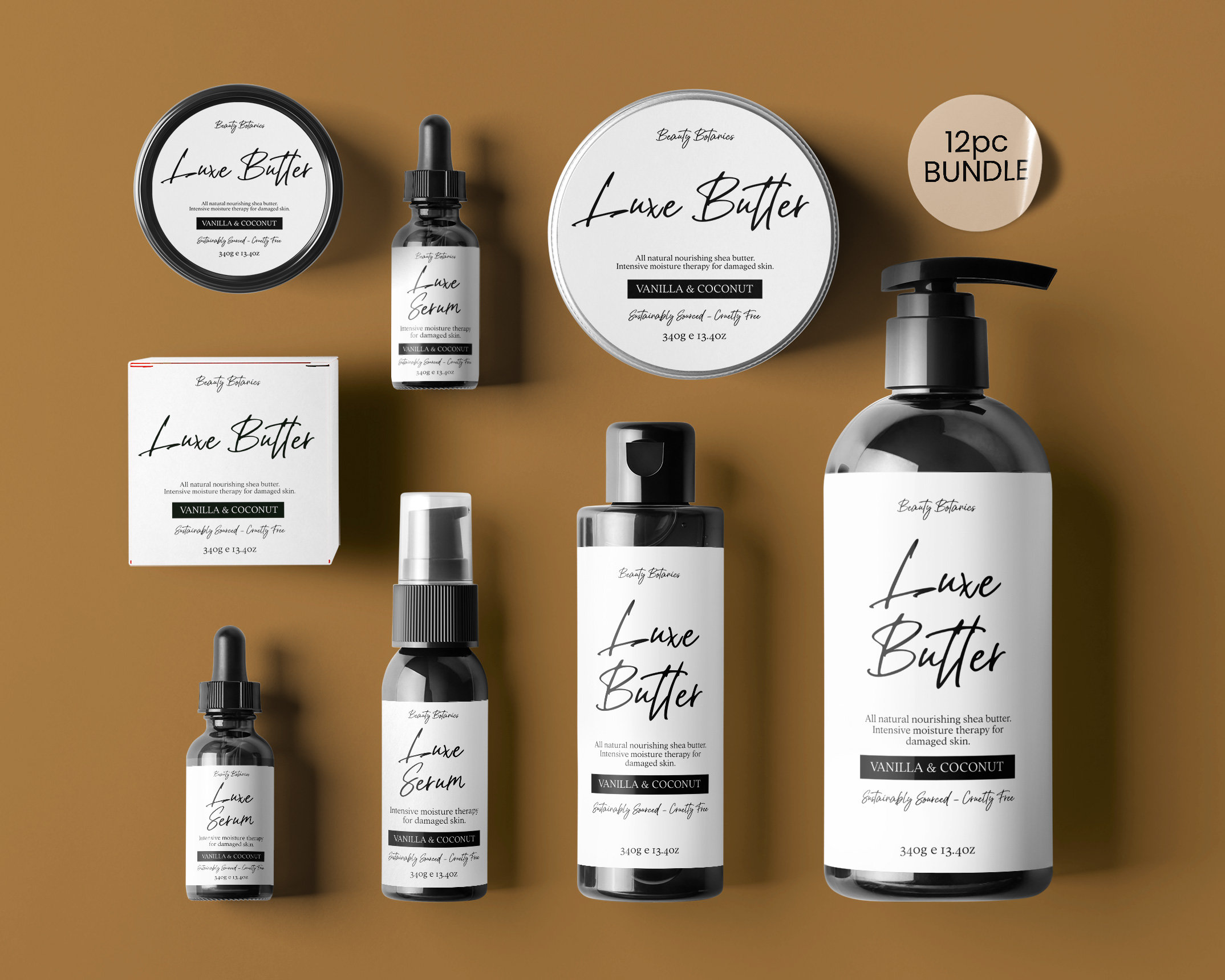 Skincare Label Templates