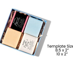 Editable BAR SOAP Label, DIY Soap Labels, Editable Soap Template ...
