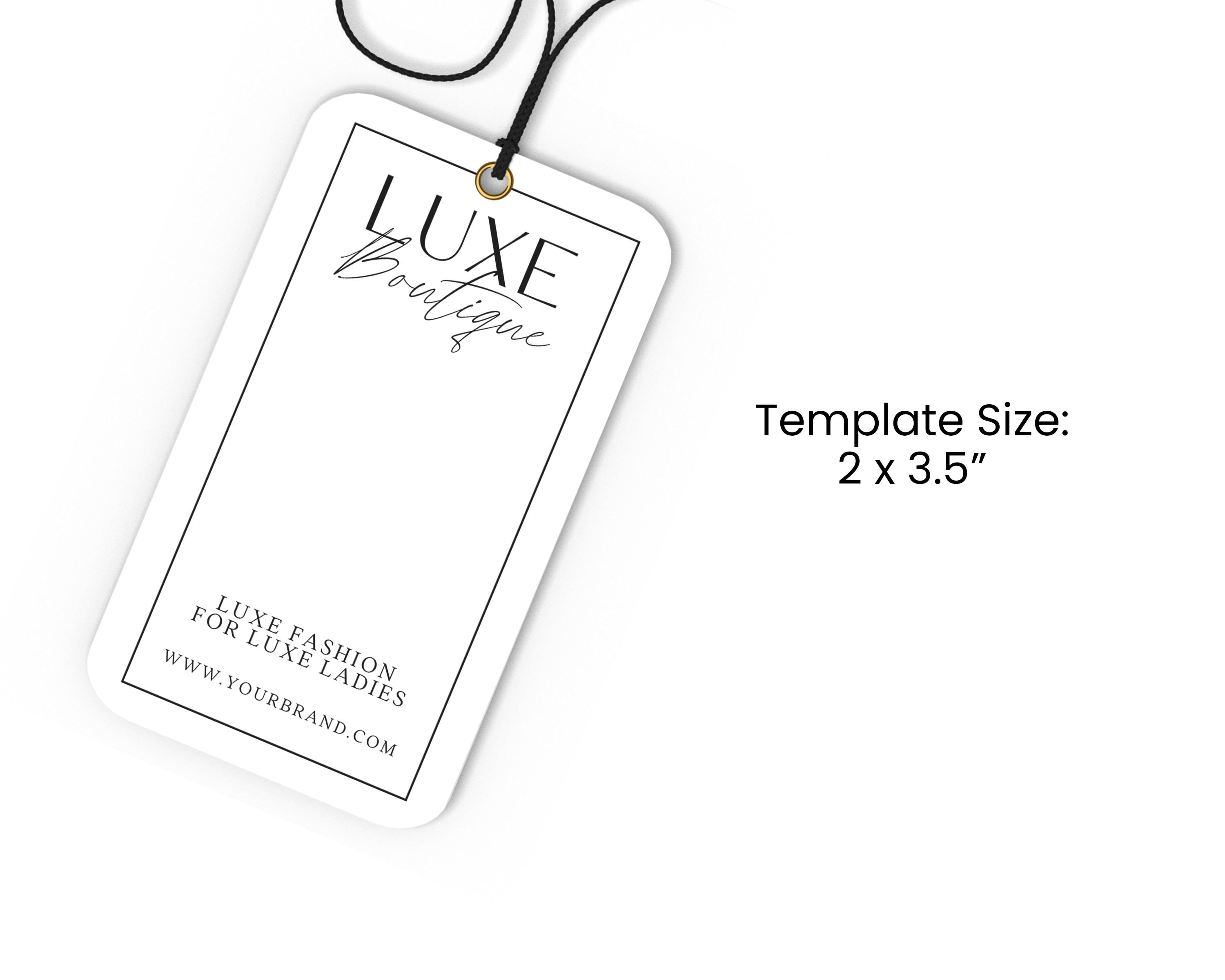 Custom HANG TAGS Small Business Swing Tag Boutique Clothing Etsy