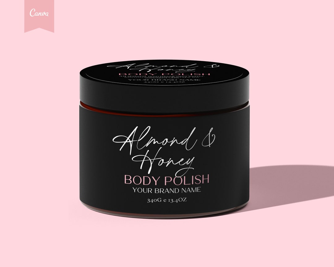 Editable Cosmetic Jar Label Template, DIY Cosmetics Label, Cosmetics ...